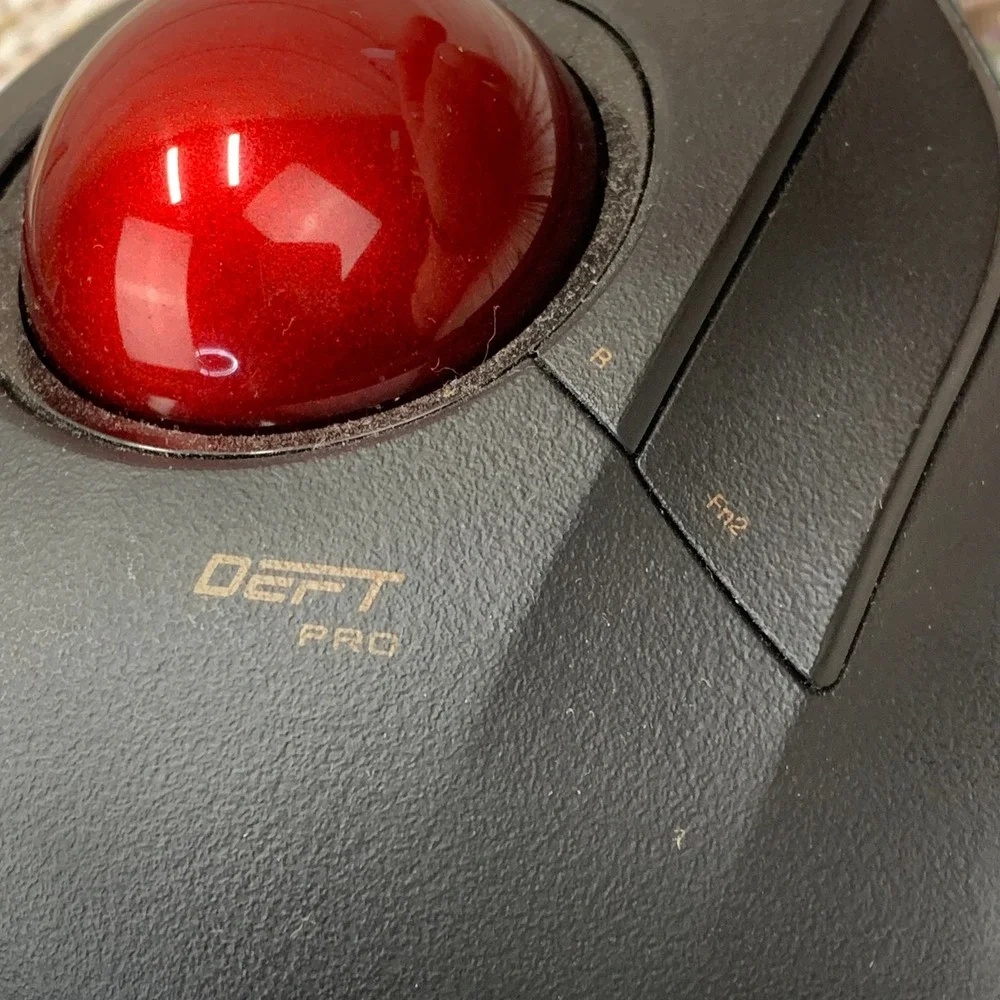 ELECOM Deft Pro Trackball‎ Mouse M-DPT1MR Wireless Ergonomic 8 Button Bluetooth